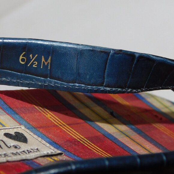 Brighton Made In Italy Flip Flop Thong Sandals Size 6.5 - Picture 8 of 9